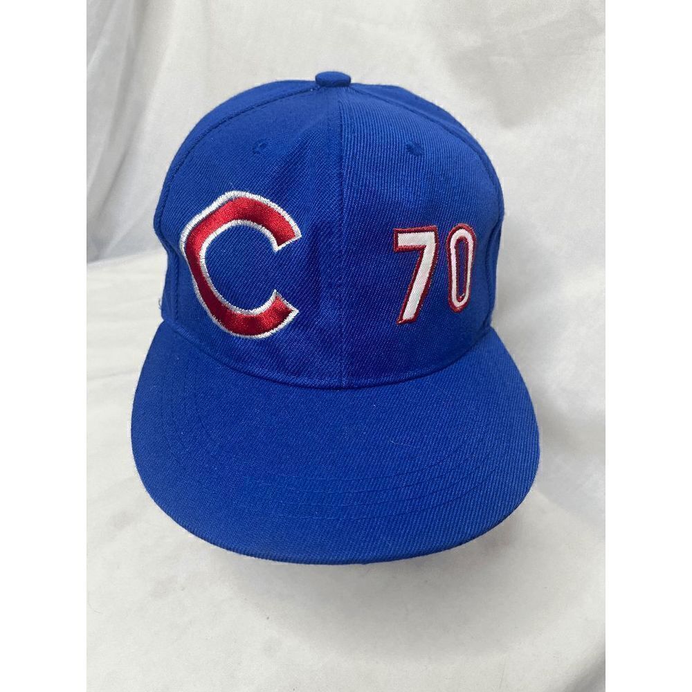 Chicago‎ Cubs Adjustable Fit Snapback Hat Kung Gu With C & 70 MLB